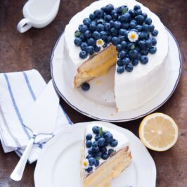 Lemon Blueberry Coffee Cake