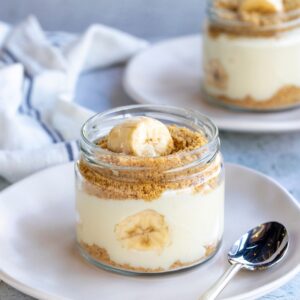 Banana Coconut Parfait Cake