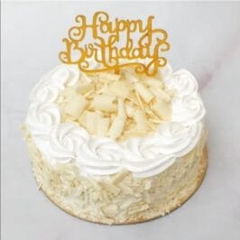 White Forest Cake